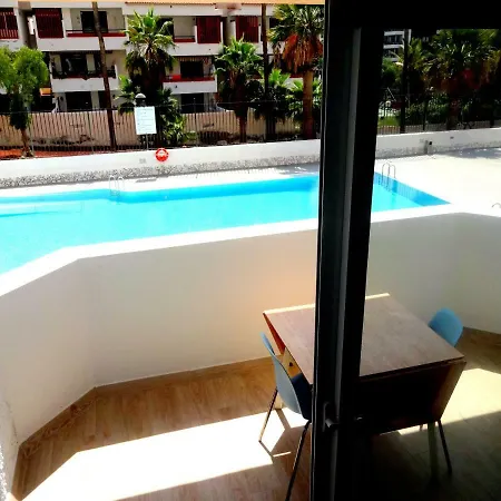 Spotless South Facing With Pool View And Wifi Heart Of Americas Appartement Playa de las Américas